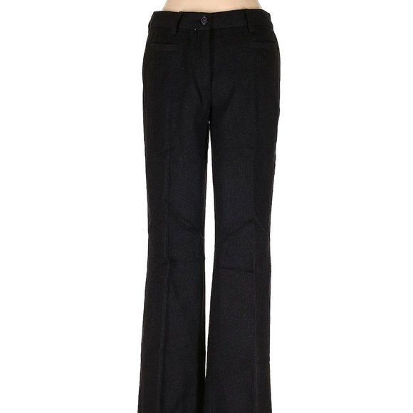 Dolce & Gabbana wide leg straight leg wool/cashmere pants/trousers Sz 40 US Sz 4 - Picture 1 of 14